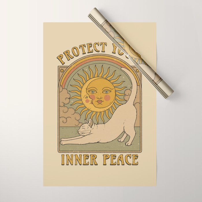 Inner Peace Wrapping Paper Gallery Image 1