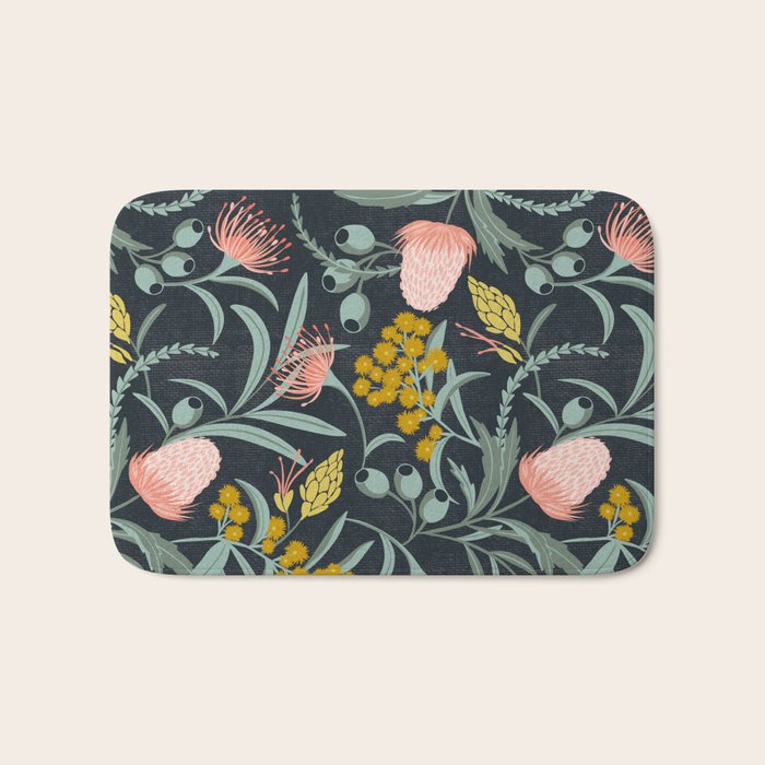 Flora Australis Bath Mat Gallery Image 1