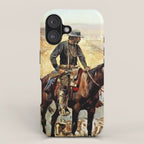 âThe Wagon Bossâ by Charles M Russell iPhone Case Gallery Image 1