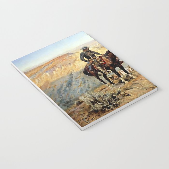 âThe Wagon Bossâ by Charles M Russell Notebook Gallery Image 3