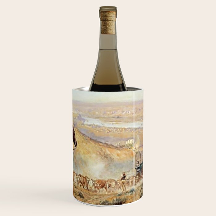 âThe Wagon Bossâ by Charles M Russell Wine Chiller Gallery Image 3