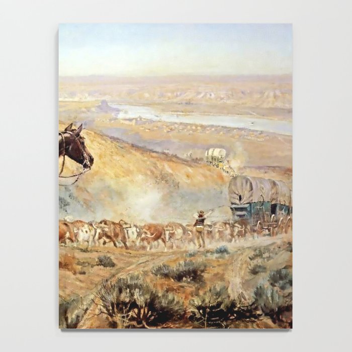 âThe Wagon Bossâ by Charles M Russell Notebook Gallery Image 4