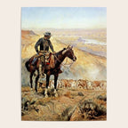 âThe Wagon Bossâ by Charles M Russell Poster Gallery Image 4