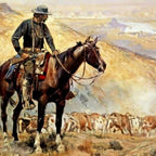 âThe Wagon Bossâ by Charles M Russell Coffee Mug Gallery Image 2