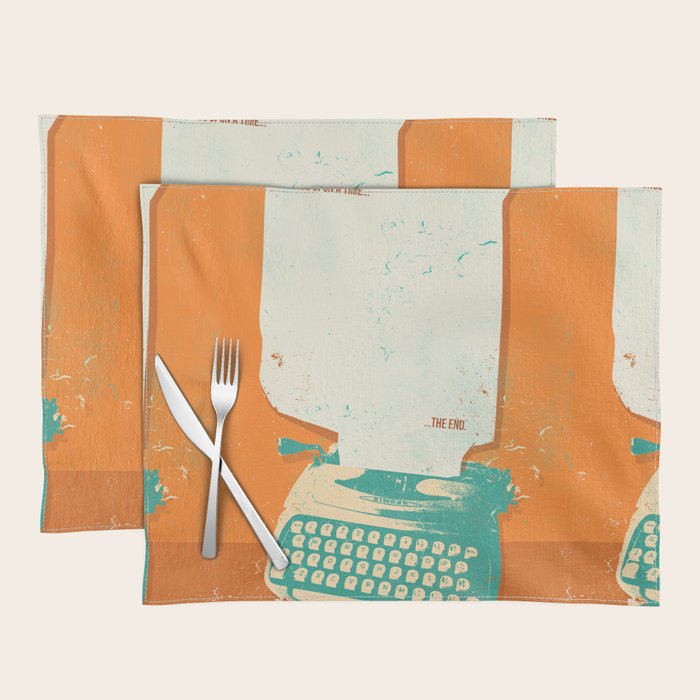 VINTAGE TYPEWRITER Placemat Gallery Image 1