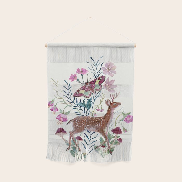 Floral Deer Wall Hanging Gallery Image 1