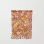 Red floral pattern Wall Hanging Gallery Image 1