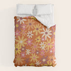 Red floral pattern Comforter Gallery Image 6