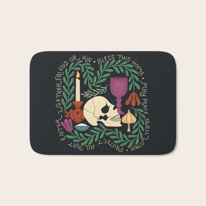 Protection Spell Still Life Bath Mat Gallery Image 1