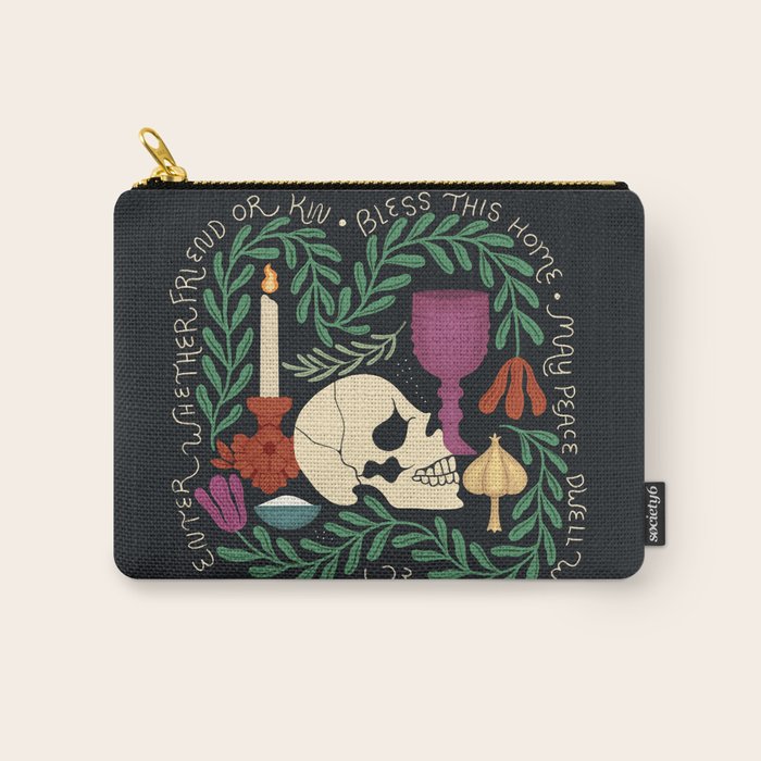Protection Spell Still Life Carry All Pouch Gallery Image 1