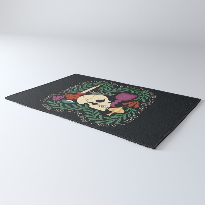 Protection Spell Still Life Rug Gallery Image 3
