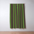 Salted Lime and Chocolate M Window Curtain Gallery Image 3