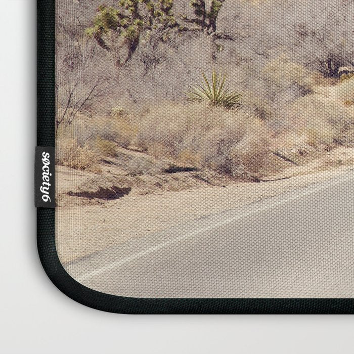 Joshua Tree Desert Road Laptop Sleeve Gallery Image 3