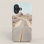 Joshua Tree Desert Road iPhone Case Gallery Image 1