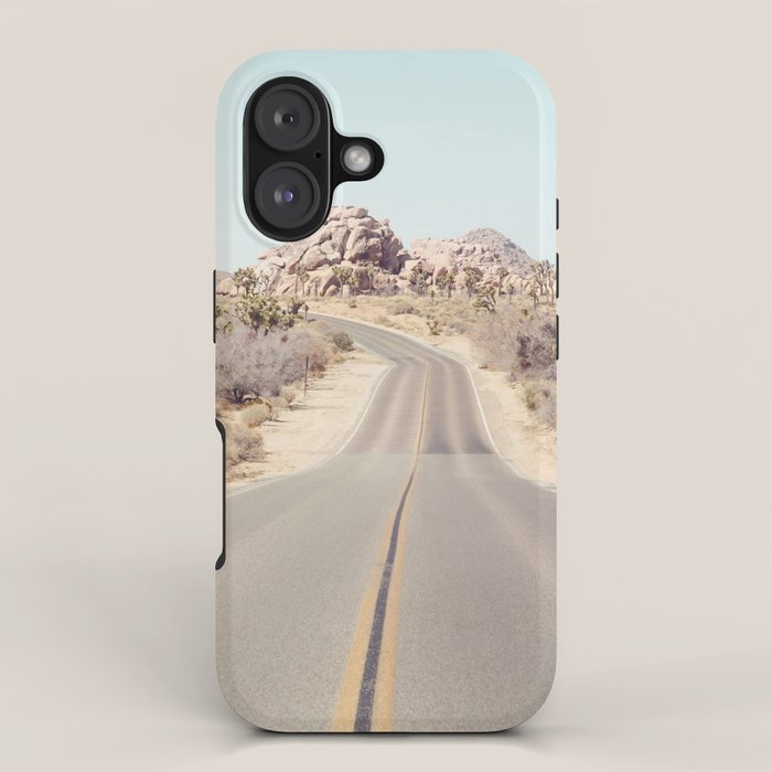 Joshua Tree Desert Road iPhone Case Gallery Image 1