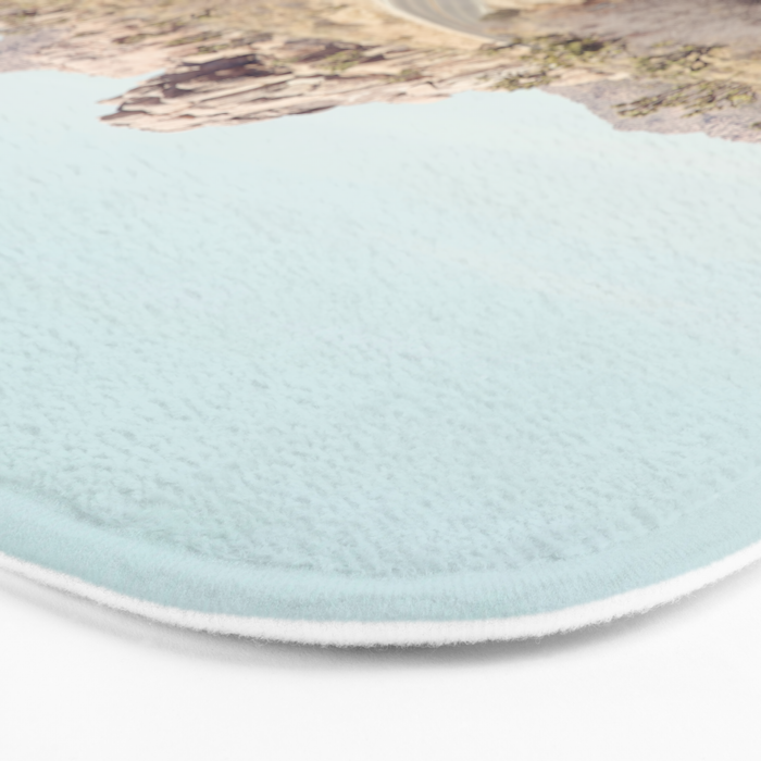Joshua Tree Desert Road Bath Mat Gallery Image 3