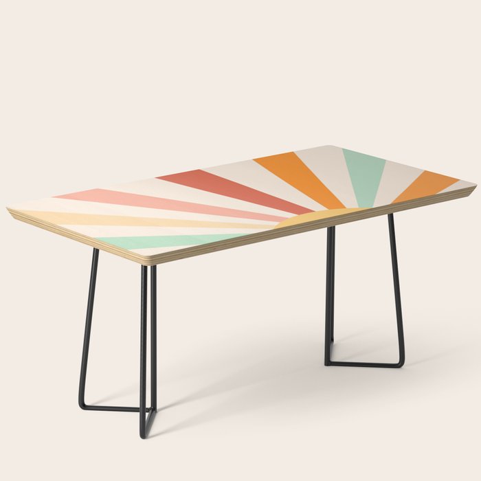 Boho Sun Colorful Coffee Table Gallery Image 1