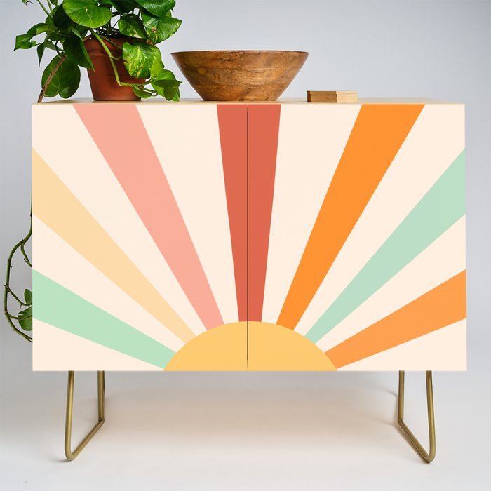 Boho Sun Colorful Credenza Gallery Image 1