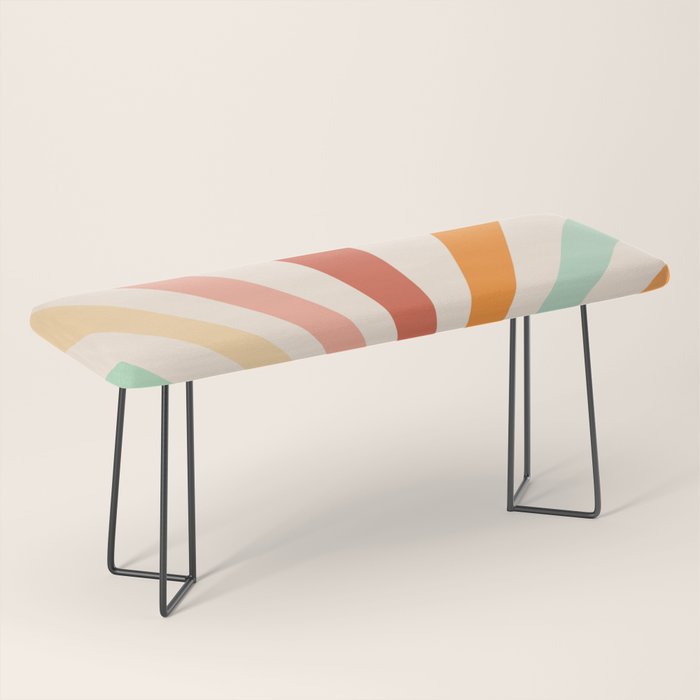 Boho Sun Colorful Bench Gallery Image 1