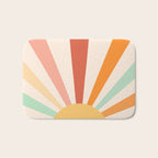 Boho Sun Colorful Bath Mat Gallery Image 1