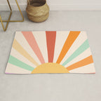 Boho Sun Colorful Rug Gallery Image 1