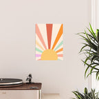Boho Sun Colorful Poster Gallery Image 2
