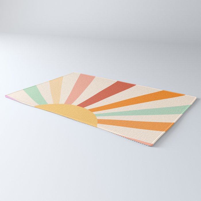Boho Sun Colorful Rug Gallery Image 3