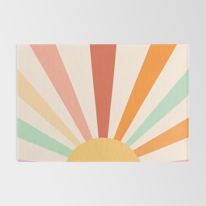 Boho Sun Colorful Rug Gallery Image 2