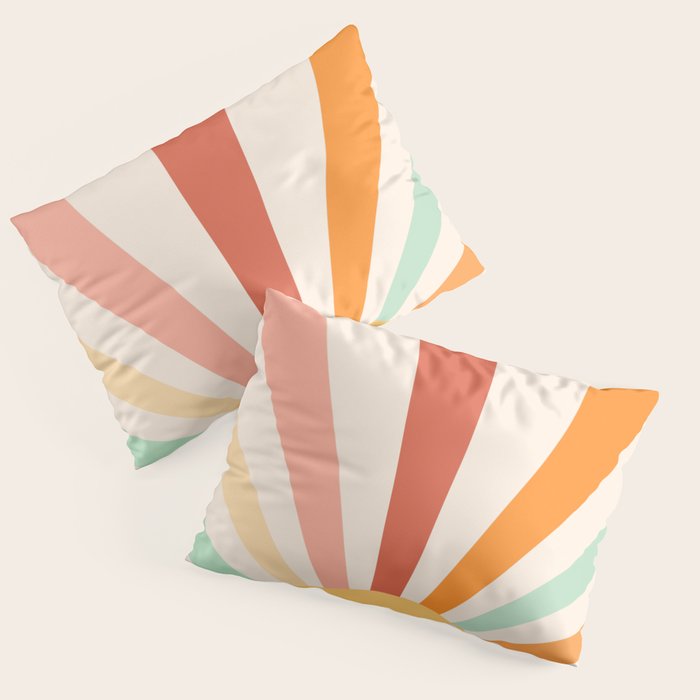 Boho Sun Colorful Pillow Sham Gallery Image 3