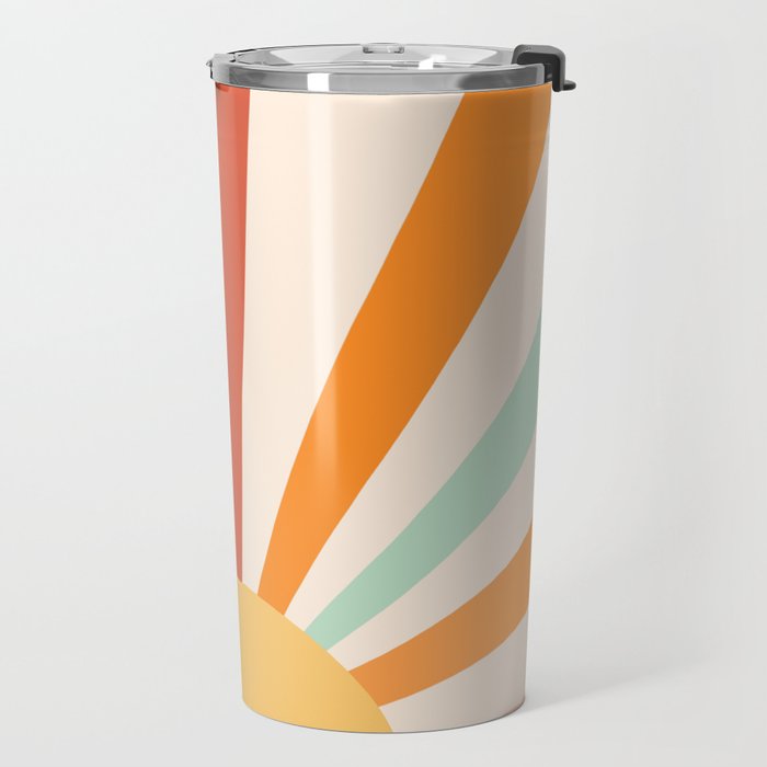 Boho Sun Colorful Travel Mug Gallery Image 2