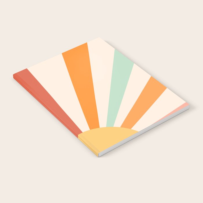 Boho Sun Colorful Notebook Gallery Image 2