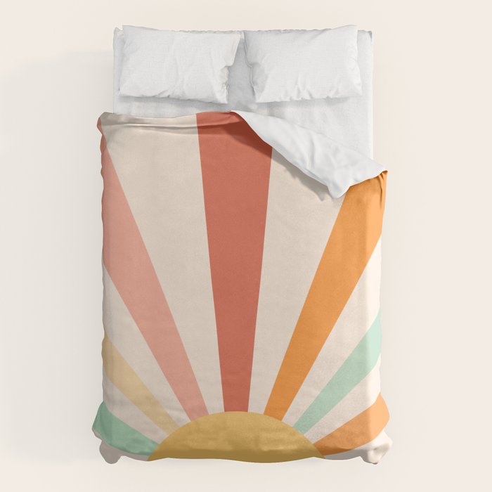 Boho Sun Colorful Duvet Cover Gallery Image 6