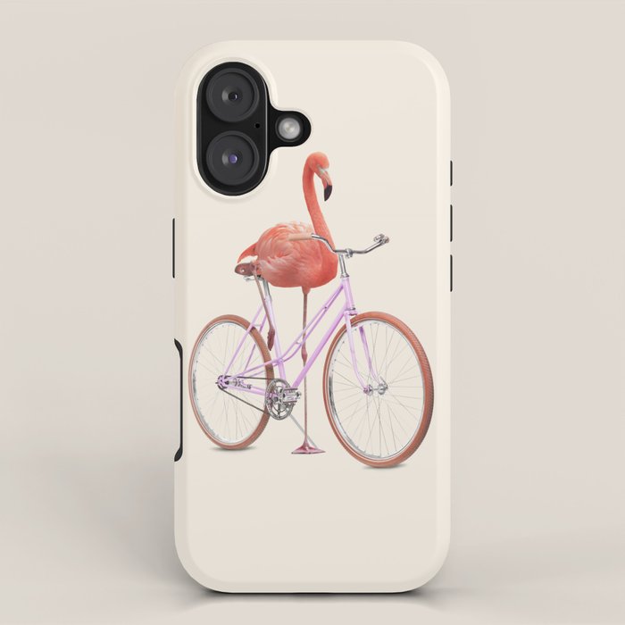 FLAMINGO BIKE iPhone Case Gallery Image 1