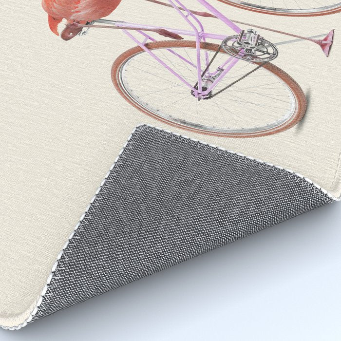 FLAMINGO BIKE Rug Gallery Image 4