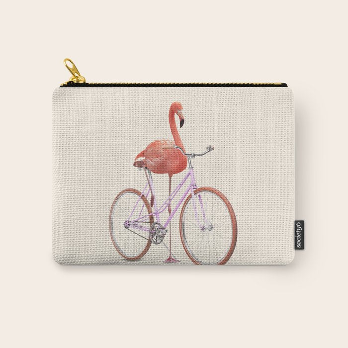 FLAMINGO BIKE Carry All Pouch Gallery Image 1
