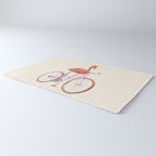 FLAMINGO BIKE Rug Gallery Image 3