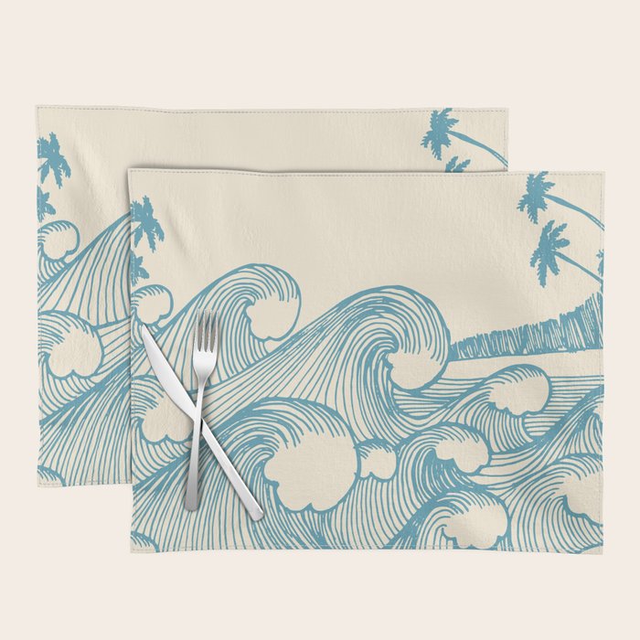 Waves Placemat Gallery Image 1