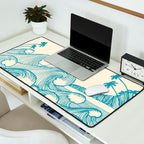 Waves Desk Mat Gallery Image 2
