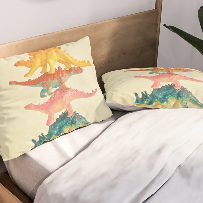 Dinosaur Antics Pillow Sham Gallery Image 2