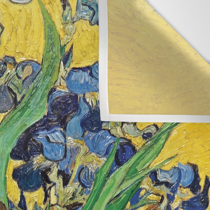 Irises 3 by Vincent Van Gogh Wall Tapestry Gallery Image 3