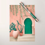Green Door Wrapping Paper Gallery Image 1