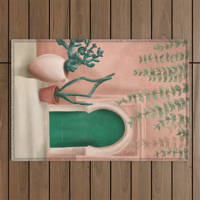 Green Door Outdoor Rug Gallery Image 1