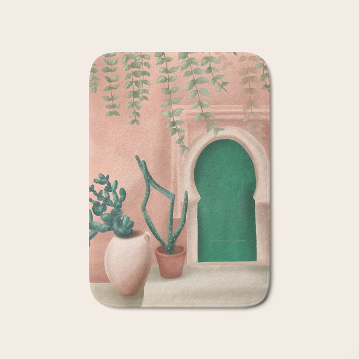 Green Door Bath Mat Gallery Image 1