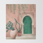 Green Door Throw Blanket Gallery Image 2