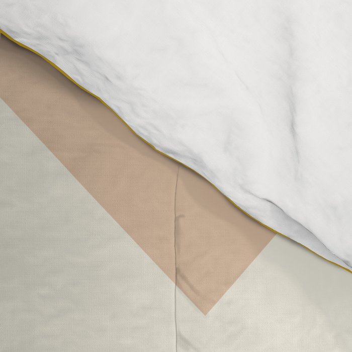 mid century retro shapes geometric Comforter Gallery Image 4