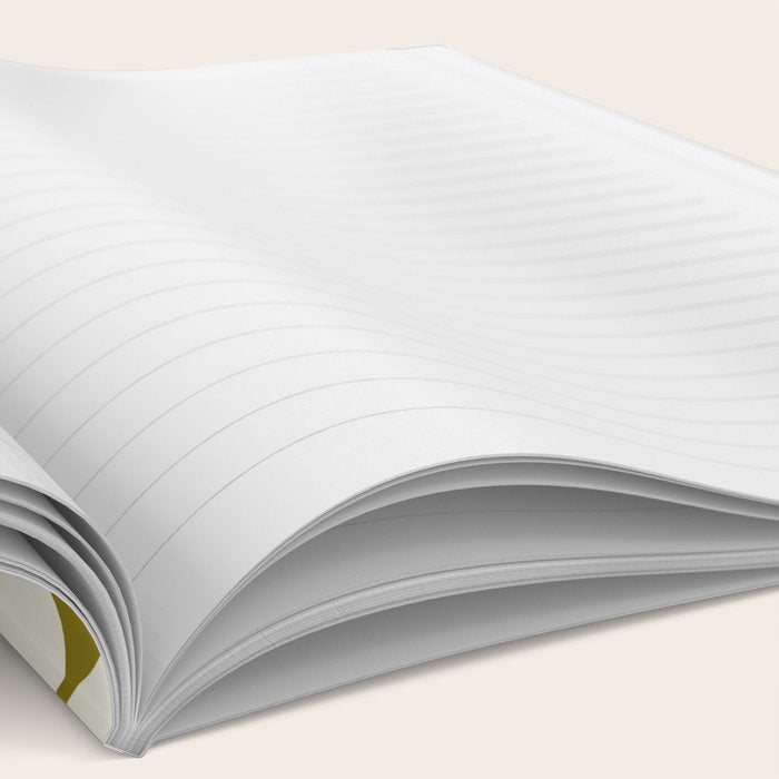 mid century retro shapes geometric Notebook Gallery Image 2