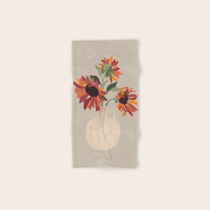 Sunflowers 12 Bath Towel Gallery Image 1