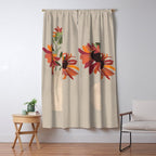 Sunflowers 12 Window Curtain Gallery Image 5