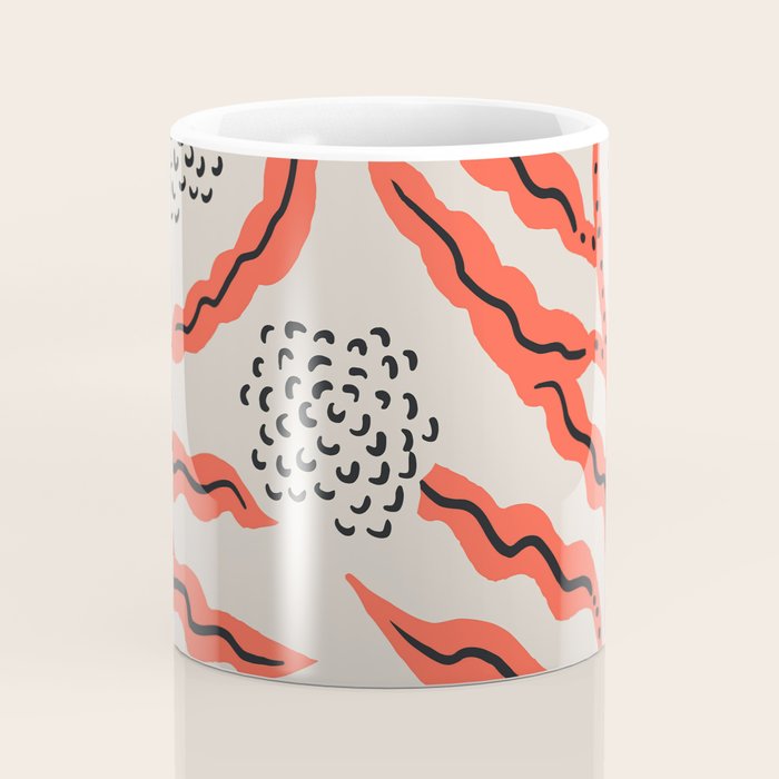 LA VILLE VINE CORAL Coffee Mug Gallery Image 4