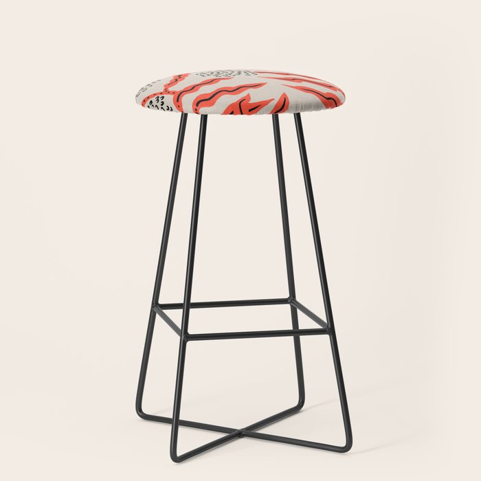 LA VILLE VINE CORAL Stool Gallery Image 1